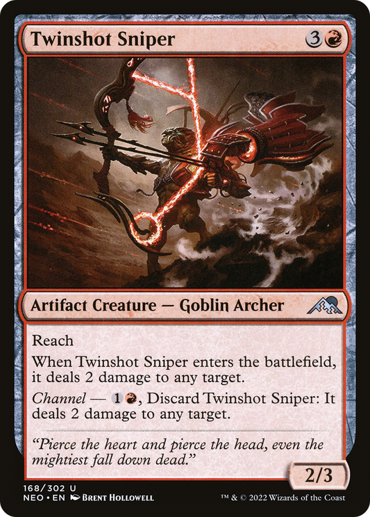 Twinshot Sniper (NEO) #168 [EN/N]