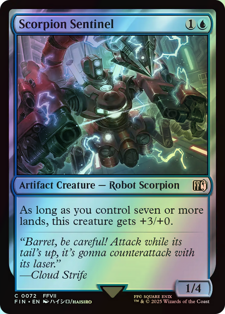Scorpion Sentinel (FIN) #72 [EN/F] s/o