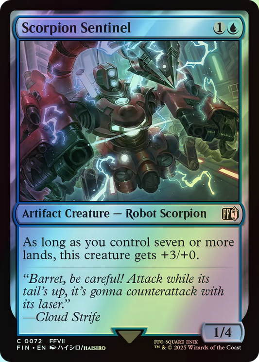 Scorpion Sentinel (FIN) #72 [EN/F] s/o