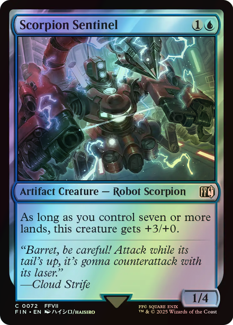 Scorpion Sentinel (FIN) #72 [EN/F] s/o