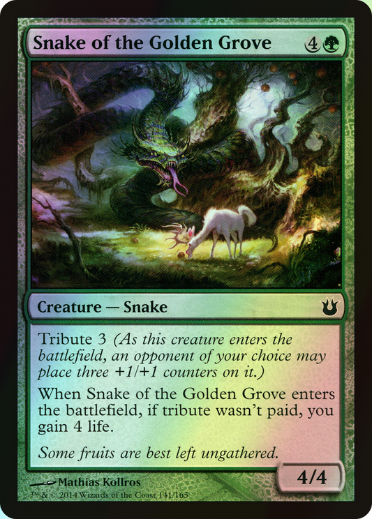 Snake of the Golden Grove (BNG) #141 [EN/F]