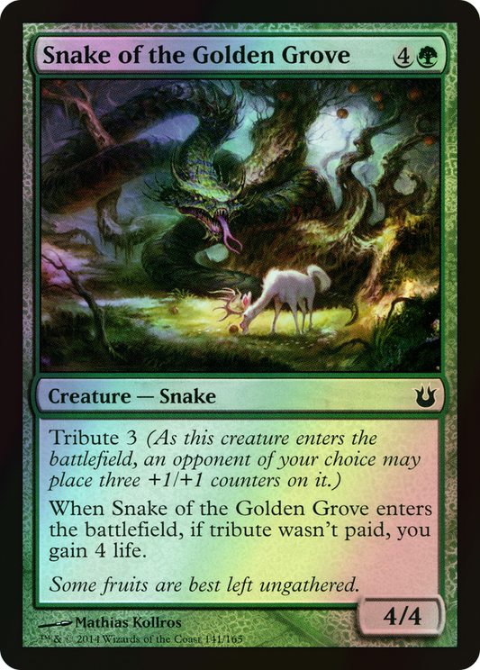 Snake of the Golden Grove (BNG) #141 [EN/F]