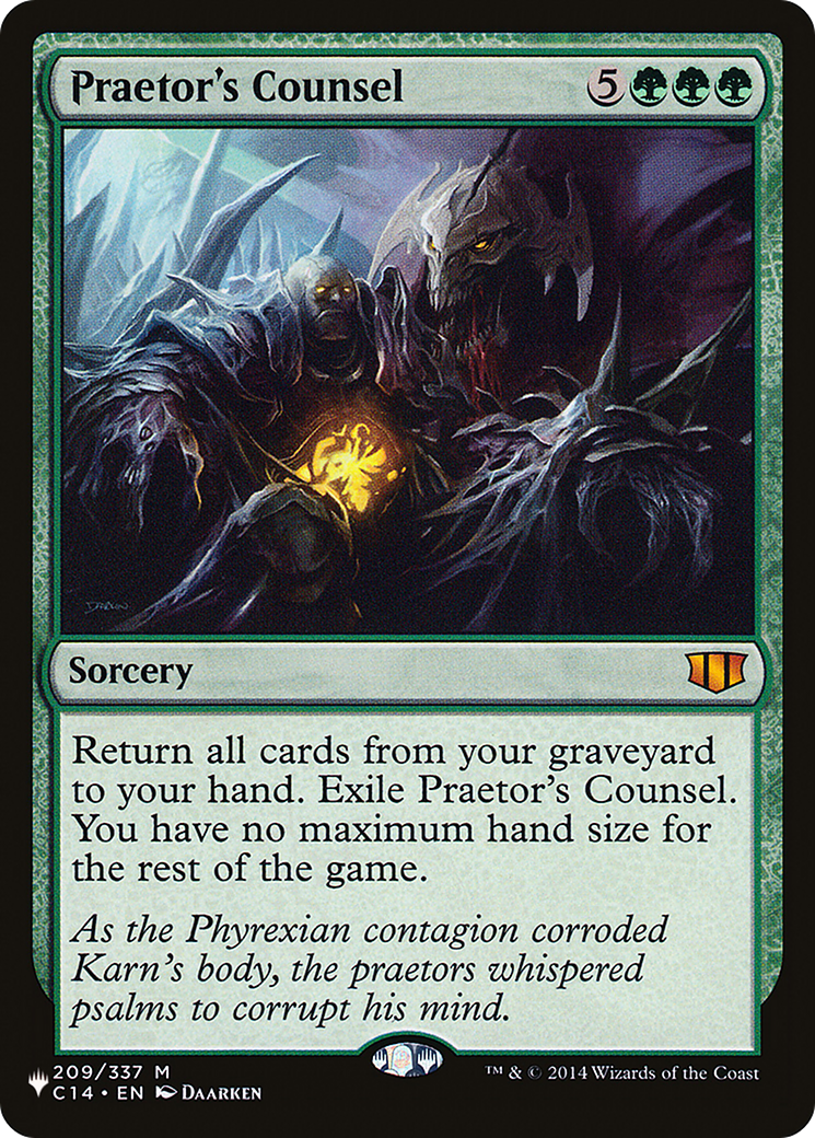 Praetor's Counsel (PLST) #C14-209 [EN/N]
