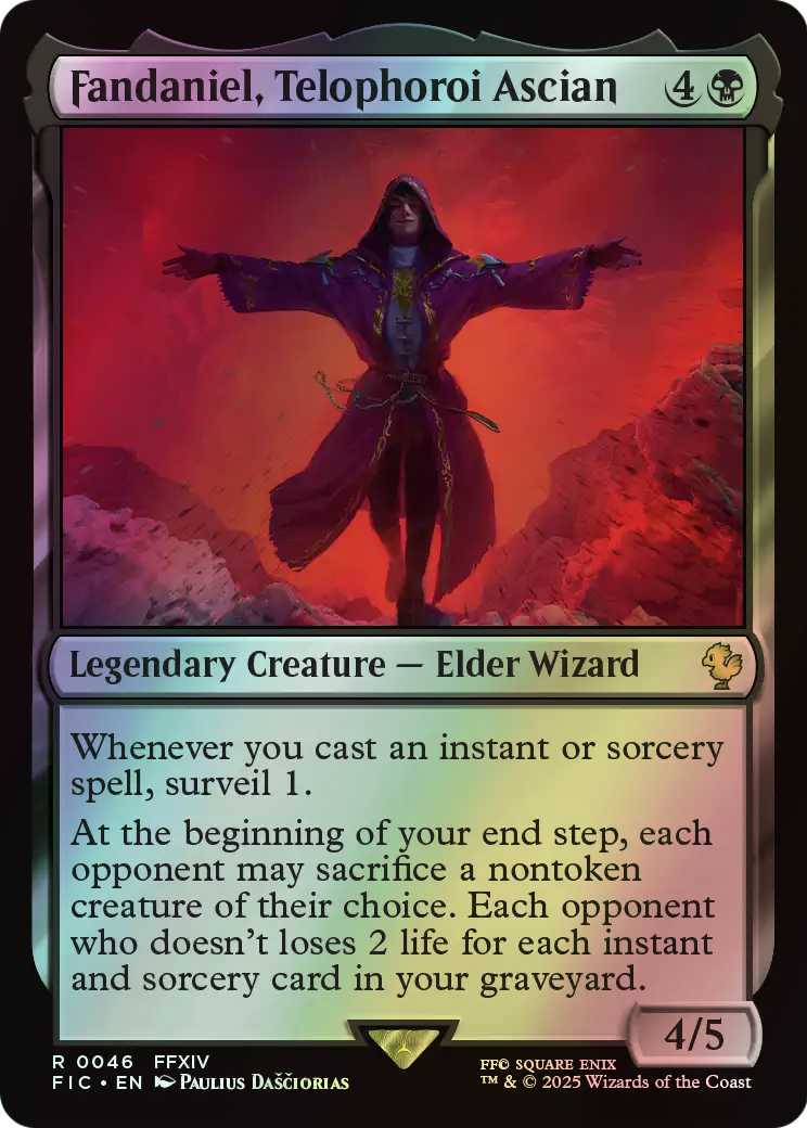 Fandaniel, Telophoroi Ascian - Surge Foil (FIC) #46 [EN/F] s/o