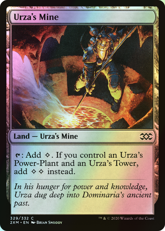 Urza's Mine (2XM) #329 [EN/F] s/o