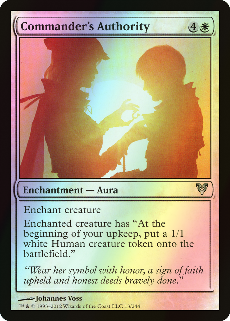 Commander's Authority (AVR) #13 [EN/F]