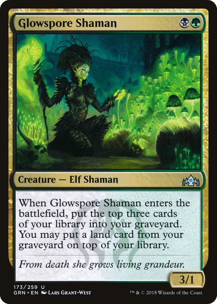 Glowspore Shaman (GRN) #173 [EN/N]