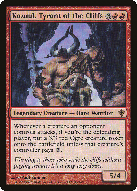 Kazuul, Tyrant of the Cliffs (WWK) #84 [EN/N]