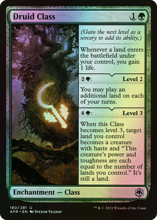 Druid Class (AFR) #180 [EN/F]