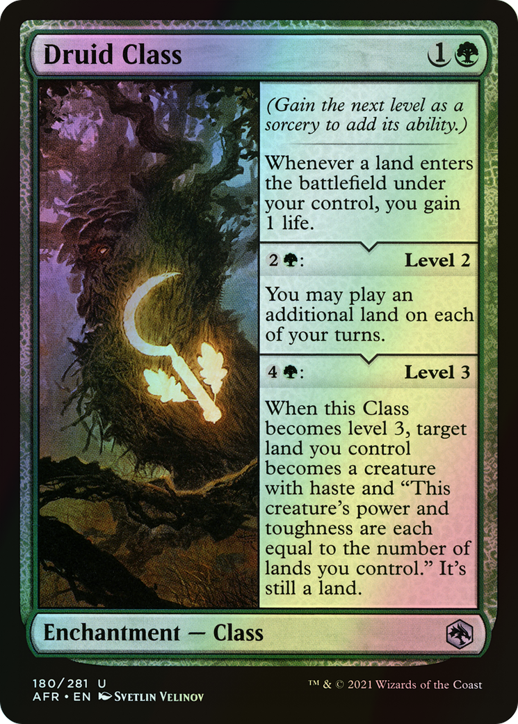 Druid Class (AFR) #180 [EN/F]