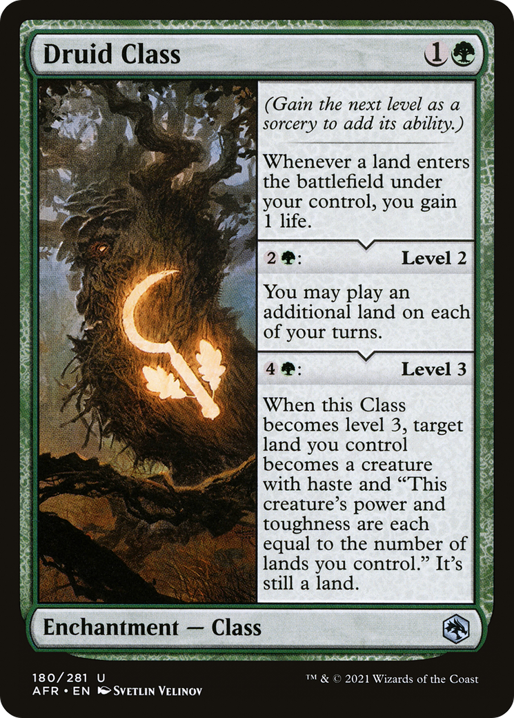 Druid Class (AFR) #180 [EN/N]