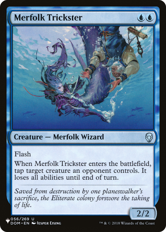 Merfolk Trickster (PLST) #DOM-56 [EN/N] s/o