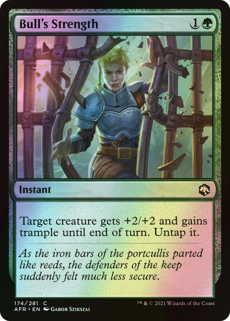 Bull's Strength (AFR) #174 [EN/F] s/o