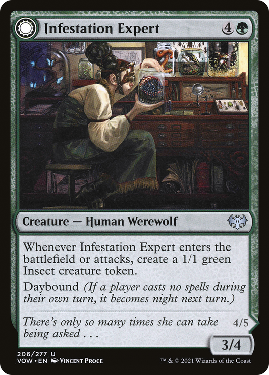 Infestation Expert // Infested Werewolf (VOW) #206 [EN/N]