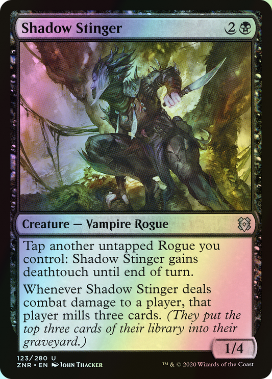 Shadow Stinger (ZNR) #123 [EN/F]