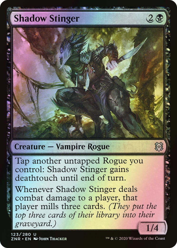 Shadow Stinger (ZNR) #123 [EN/F]
