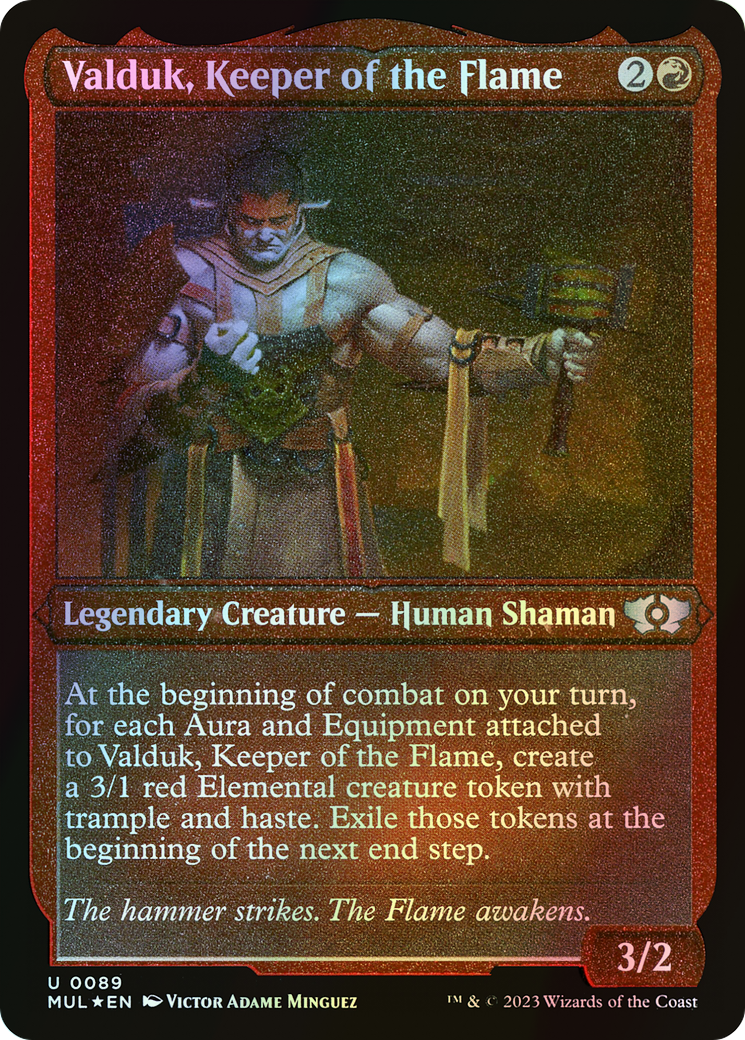 Valduk, Keeper of the Flame (MUL) #89 [EN/E]