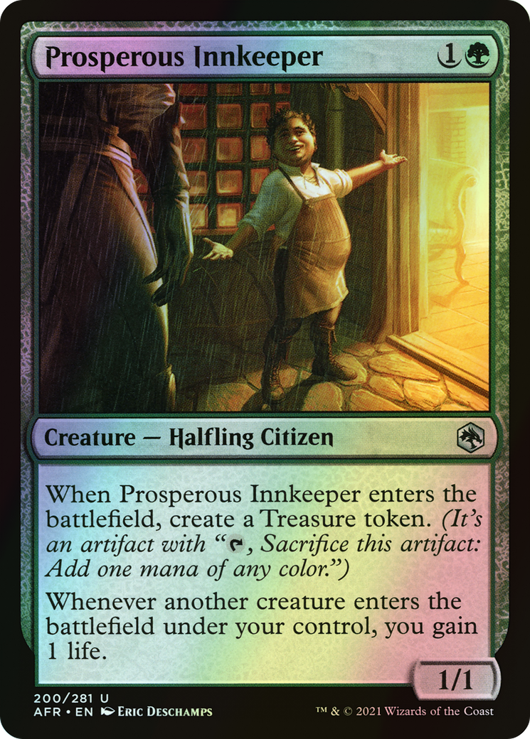 Prosperous Innkeeper (AFR) #200 [EN/F] s/o