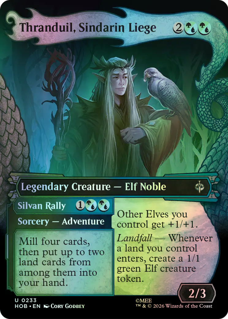 Thranduil, Sindarin Liege // Silvan Rally (HOB) #233 [EN/F]