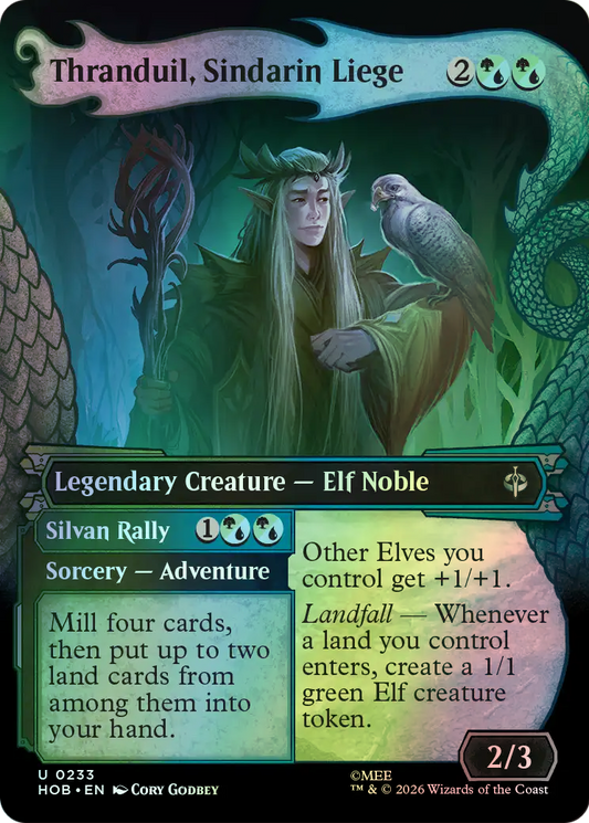 Thranduil, Sindarin Liege // Silvan Rally (HOB) #233 [EN/F] s/o