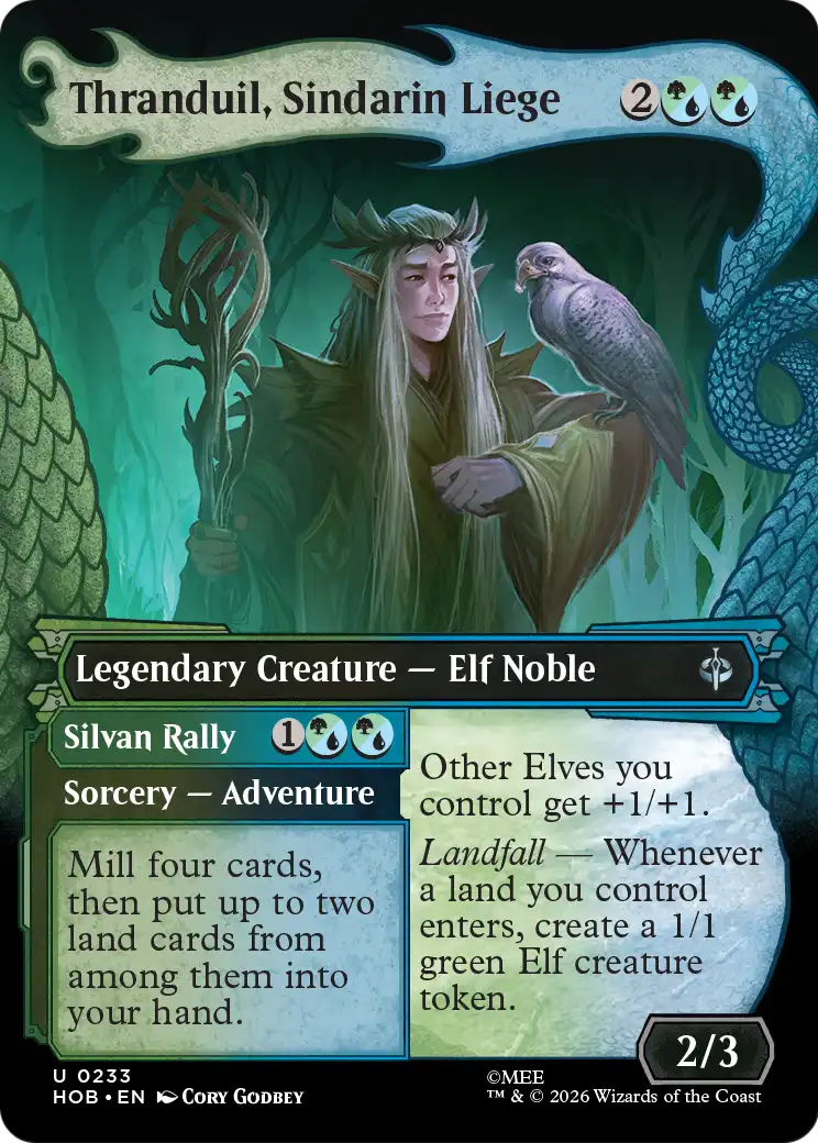 Thranduil, Sindarin Liege // Silvan Rally (HOB) #233 [EN/N]