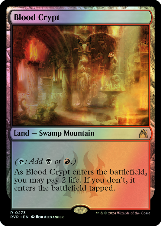Blood Crypt (RVR) #273 [EN/F] s/o