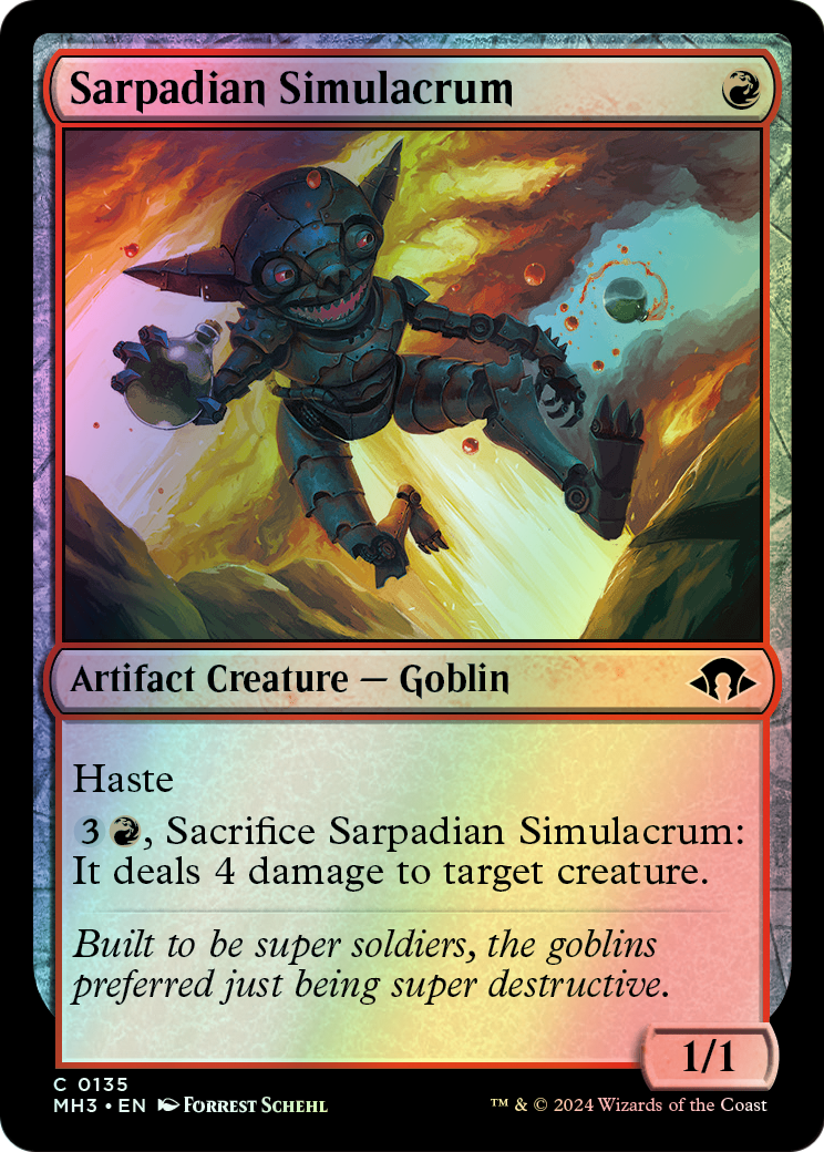 Sarpadian Simulacrum (MH3) #135 [EN/F]