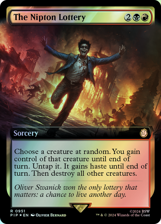 The Nipton Lottery - Surge Foil (PIP) #951 [EN/F]