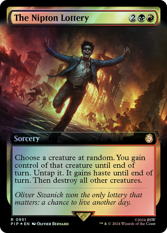 The Nipton Lottery - Surge Foil (PIP) #951 [EN/F]