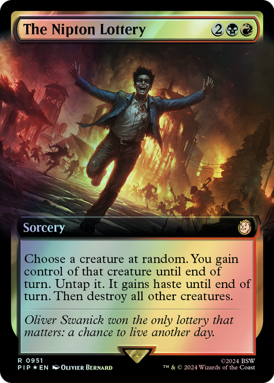 The Nipton Lottery - Surge Foil (PIP) #951 [EN/F]