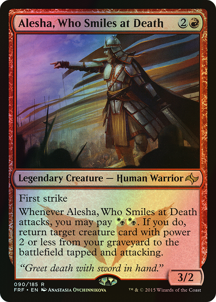 Alesha, Who Smiles at Death (FRF) #90 [EN/F]