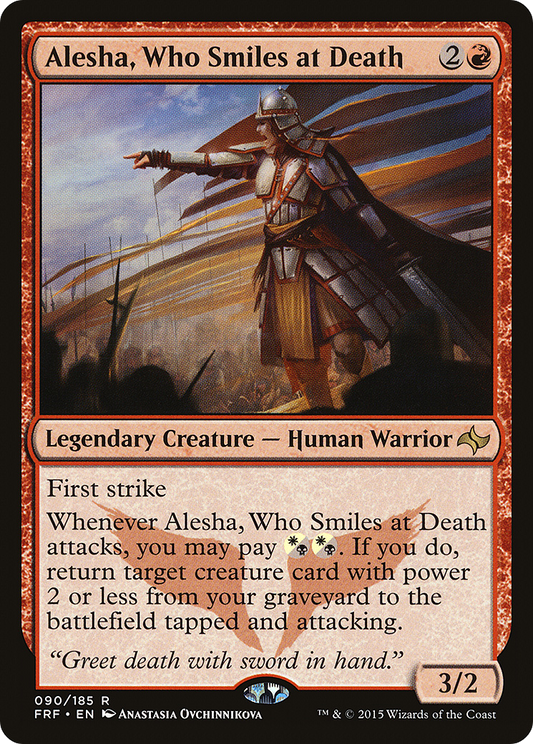 Alesha, Who Smiles at Death (FRF) #90 [EN/N]