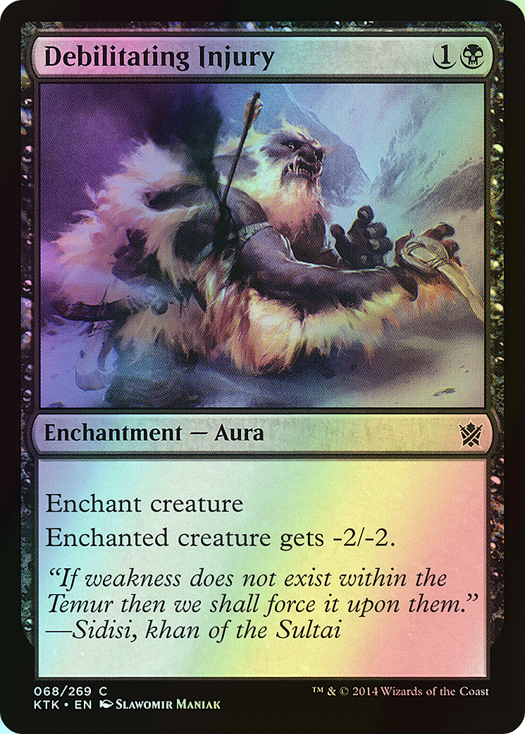 Debilitating Injury (KTK) #68 [EN/F]