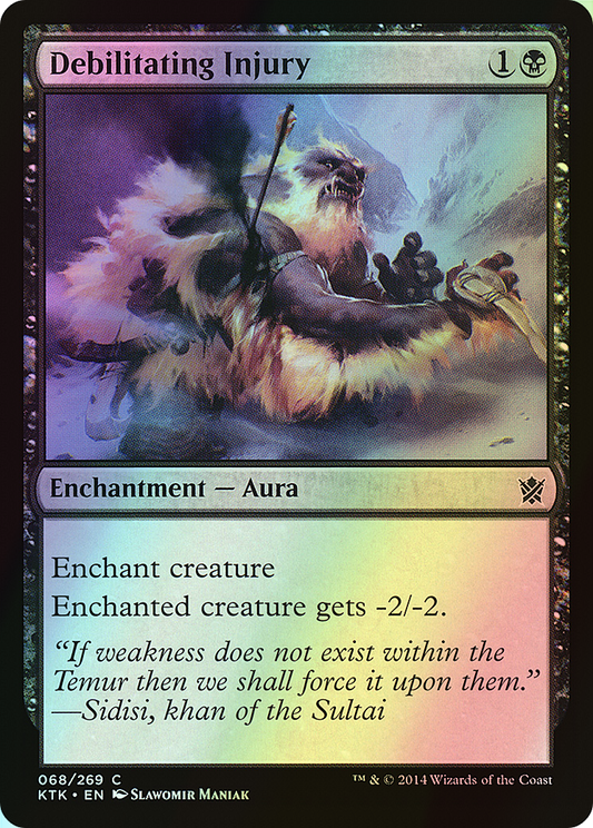 Debilitating Injury (KTK) #68 [EN/F]