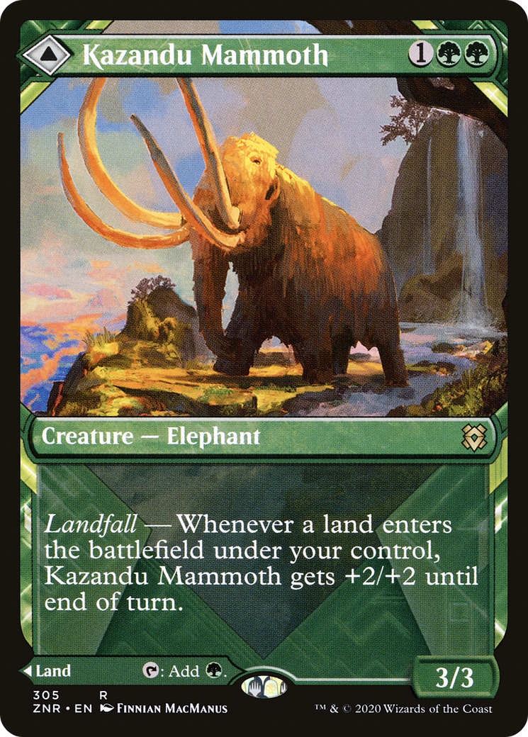 Kazandu Mammoth // Kazandu Valley (ZNR) #305 [EN/N]