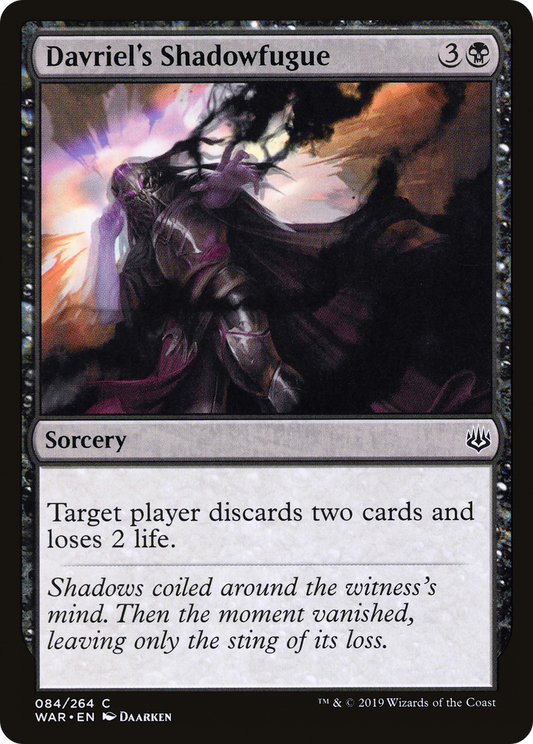 Davriel's Shadowfugue (WAR) #84 [EN/N]