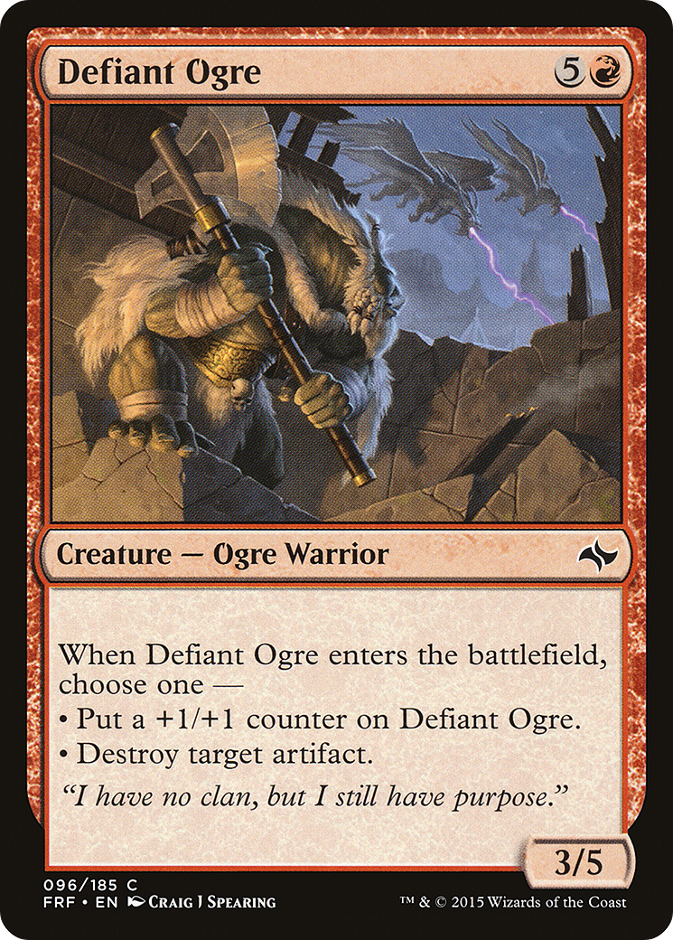 Defiant Ogre (FRF) #96 [EN/N]