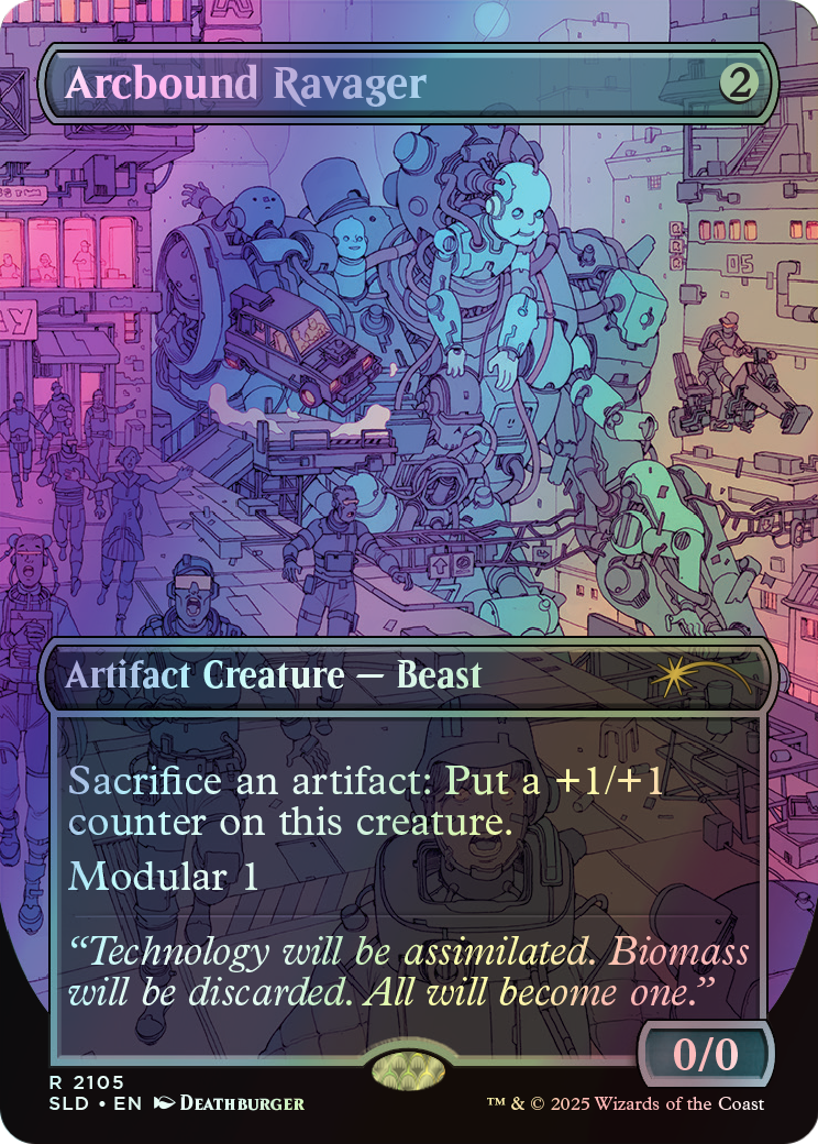 Arcbound Ravager - Galaxy Foil (SLD) #2105 [EN/F]
