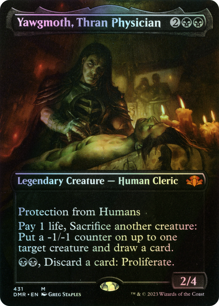 Yawgmoth, Thran Physician (DMR) #431 [EN/F] s/o