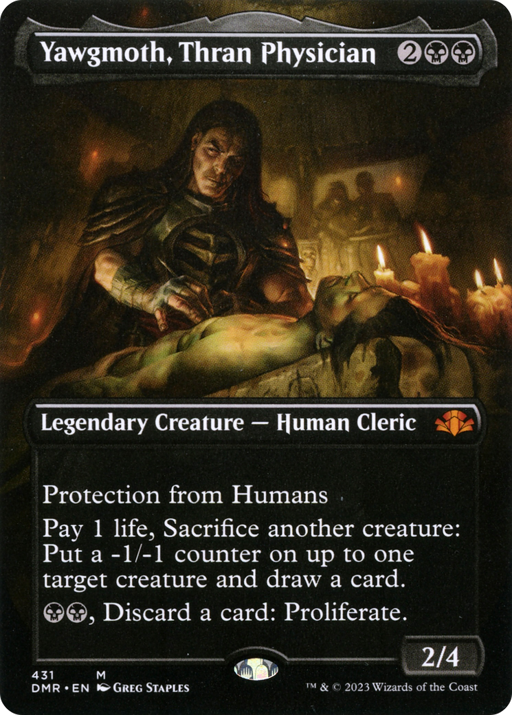 Yawgmoth, Thran Physician (DMR) #431 [EN/N] s/o
