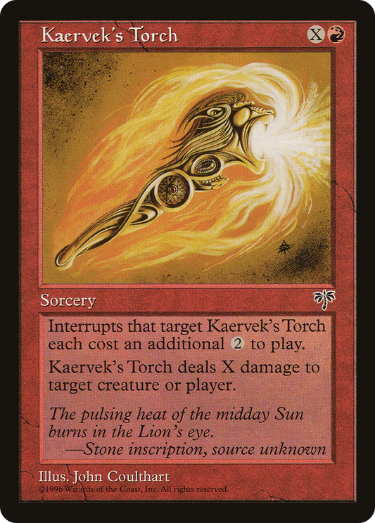 Kaervek's Torch (MIR) #185 [EN/N] s/o