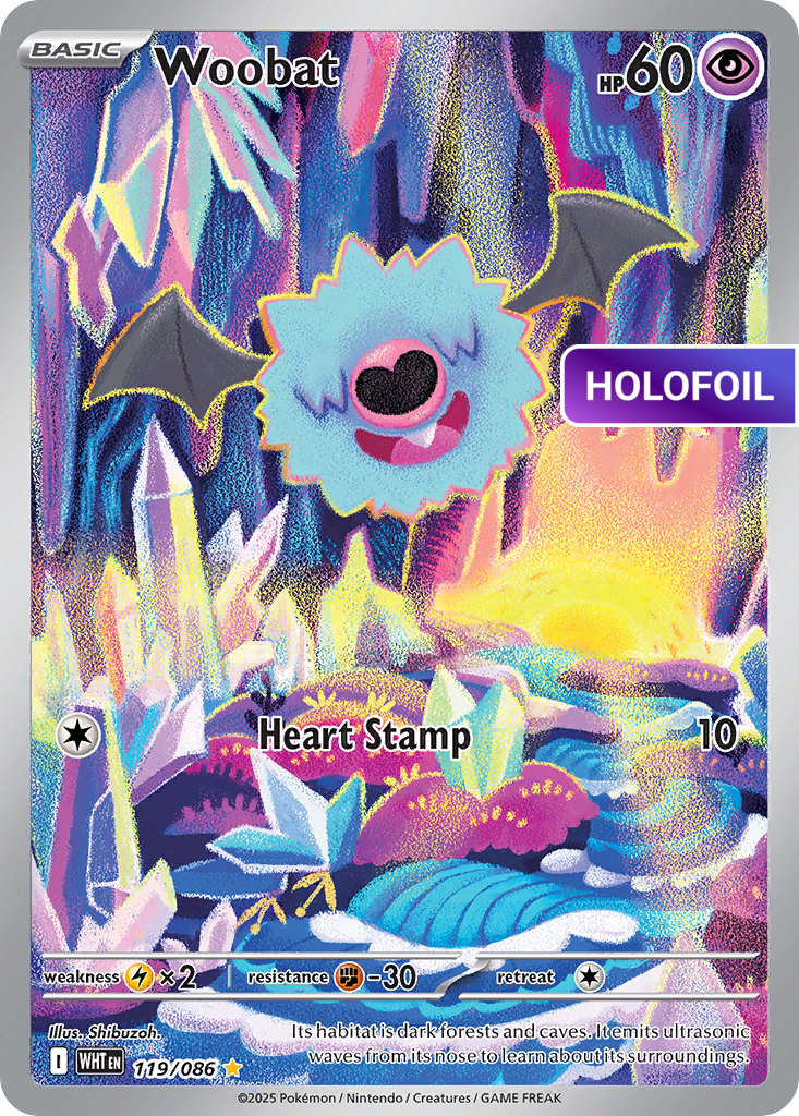 Woobat - 119/086 (WHT) #119 [EN/H]