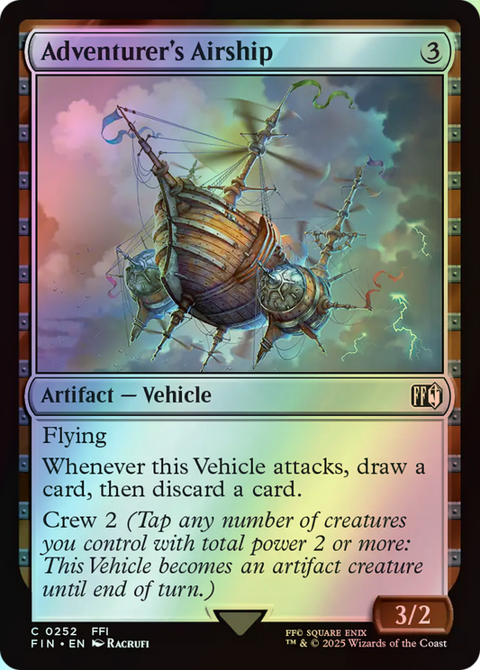 Adventurer's Airship (FIN) #252 [EN/F] s/o