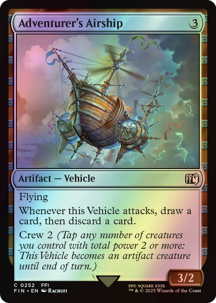 Adventurer's Airship (FIN) #252 [EN/F] s/o