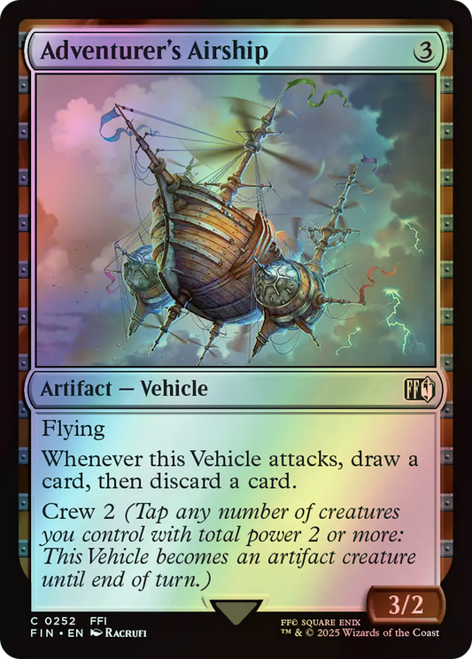 Adventurer's Airship (FIN) #252 [EN/F] s/o