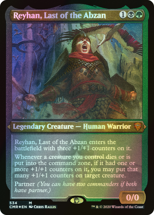 Reyhan, Last of the Abzan (CMR) #534 [EN/E]