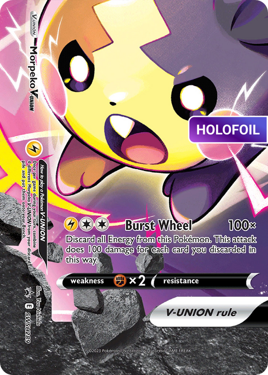 Morpeko V-Union - SWSH289 (PR-SW) #SWSH289 [EN/H] s/o