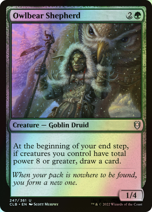 Owlbear Shepherd (CLB) #247 [EN/F]
