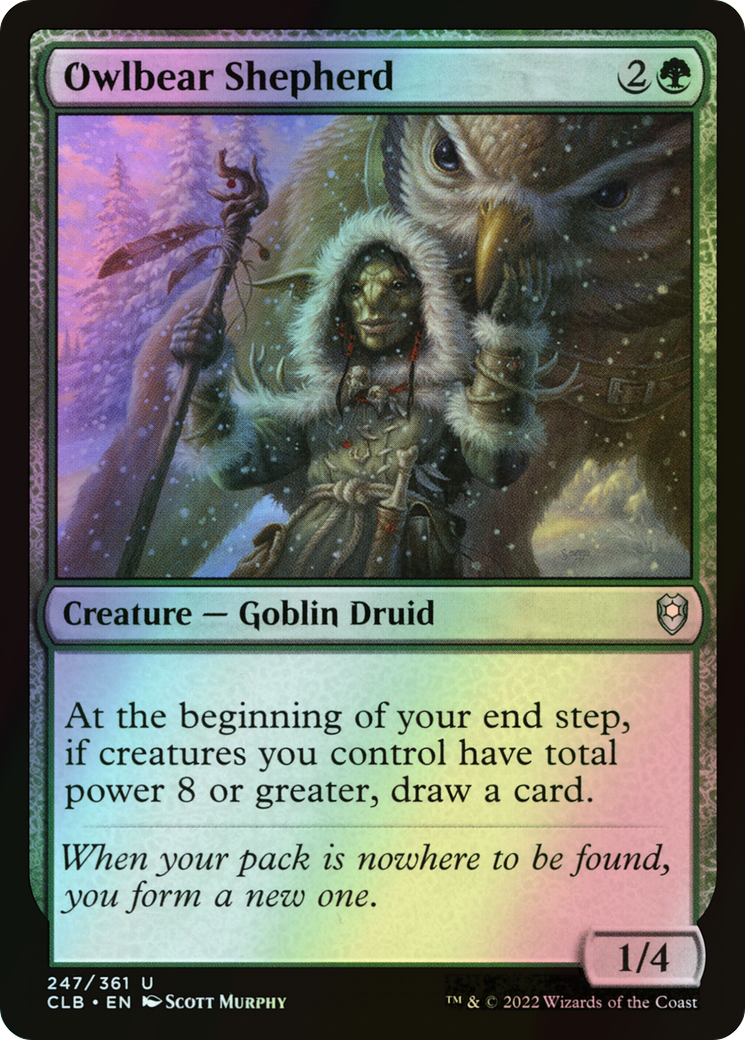 Owlbear Shepherd (CLB) #247 [EN/F]