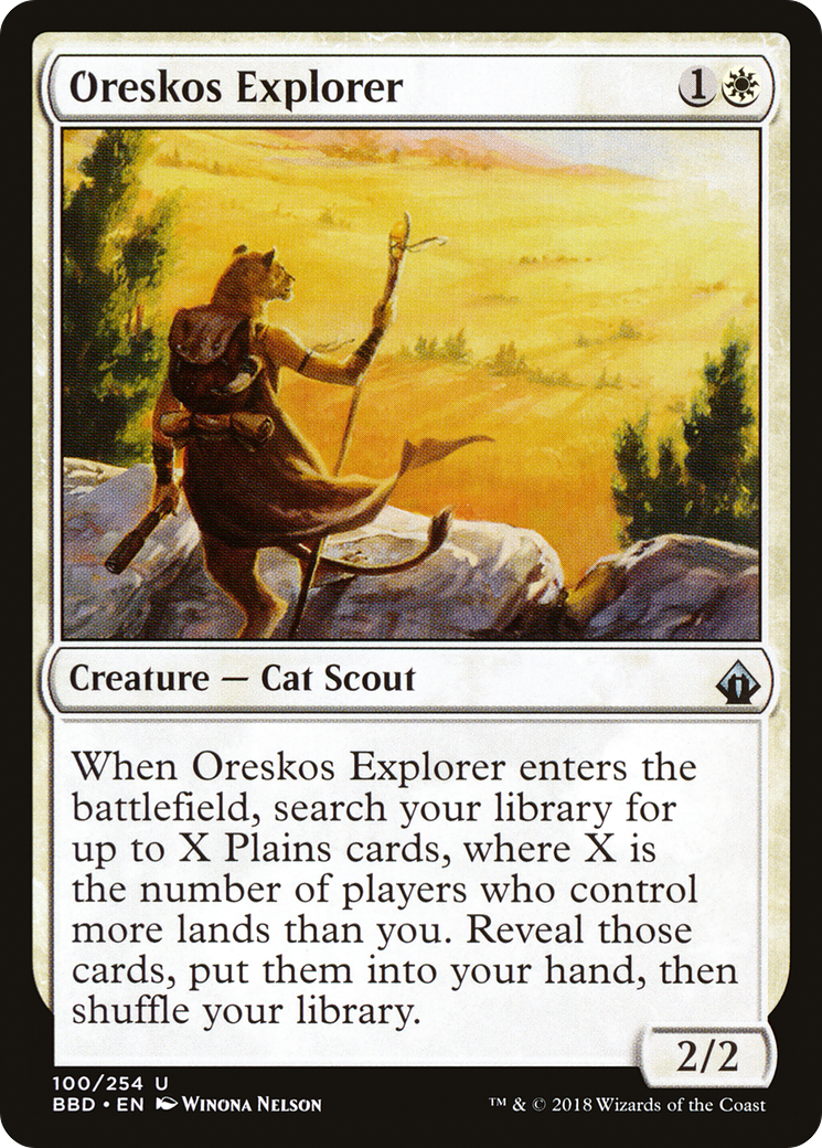 Oreskos Explorer (BBD) #100 [EN/N] s/o